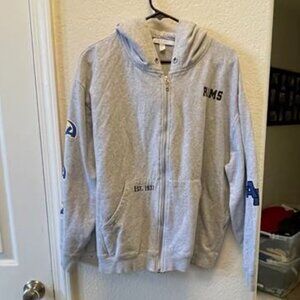 Wear by Erin Andrews LA Rams zipper hoodie